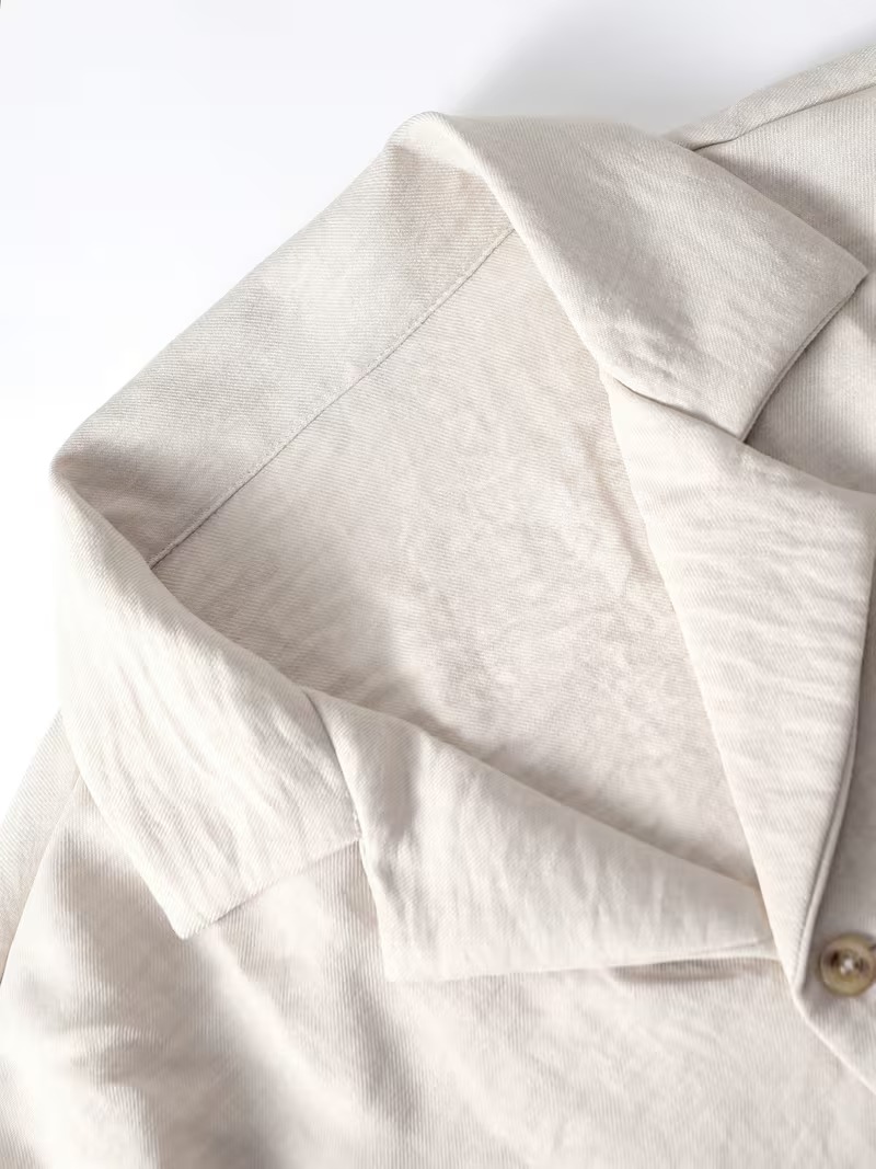 Conjunto Camisa + Pantalón Color Arena - Imagen 8